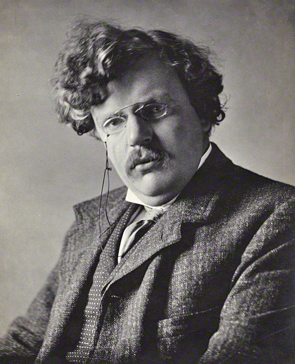 Gilbert_Chesterton By Ernest Herbert Mills - National Portrait Gallery
