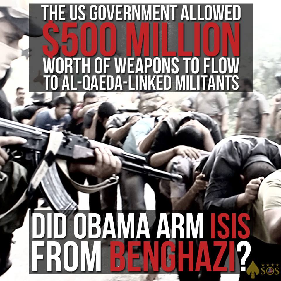 Did Obama arm ISIS from Benghazi