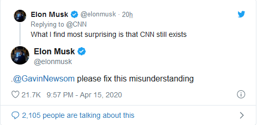 Screenshot_2020-04-16 Elon Musk Absolutely Wrecks CNN for Spreading False Claims About His Donations During the Pandemic(1)