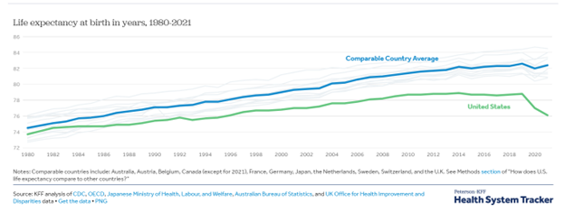 The decline in life expectancy | budbromley